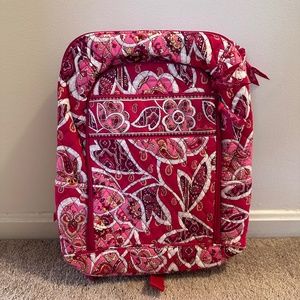 Vera Bradley Laptop Backpack Rosy Posies